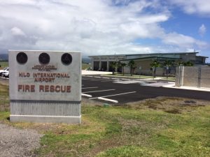 Hilo International Airport’s new Aircraft Rescue and Fire Fighting (ARFF) station