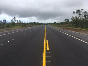 Photo of the new Daniel K. Inouye Highway.