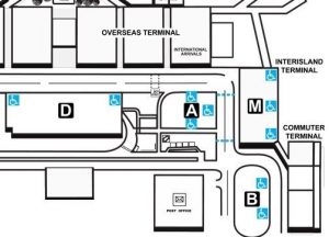 HNL airport parking map.