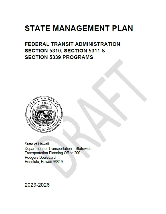 Administration State Management Plan