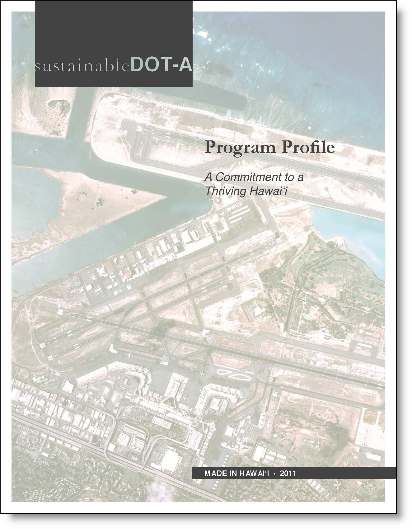 SustainableDOT-A Program Profile Cover