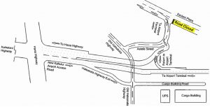 Map 1 – New Kahului Airport Access Road.