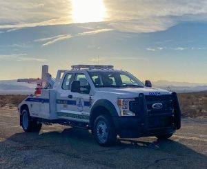 FSP truck with sunrise
