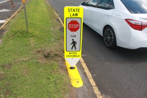 HDOT COMPLETES INSTALLATION OF PEDESTRIAN SAFETY TREATMENT PILOT AT SELECT INTERSECTIONS ON PALI HIGHWAY