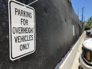 OVER HEIGHT VEHICLE PARKING LIMITED AT HNL