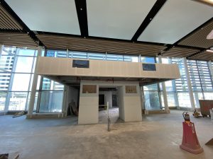 The Mauka Concourse will accommodate eleven narrow body aircraft or six wide body aircraft. The picture shows one of the new gates where passengers will board their plane. Photo Courtesy: Hawaii DOT