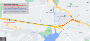 FULL CLOSURE OF THE WESTBOUND H-1 FREEWAY BETWEEN THE MIDDLE STREET OFFRAMP (EXIT 19A) AND KEEHI INTERCHANGE FOR MARKING INSTALLATIONS