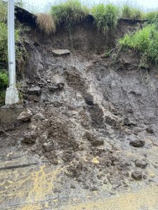 Picture of the slope from April 9